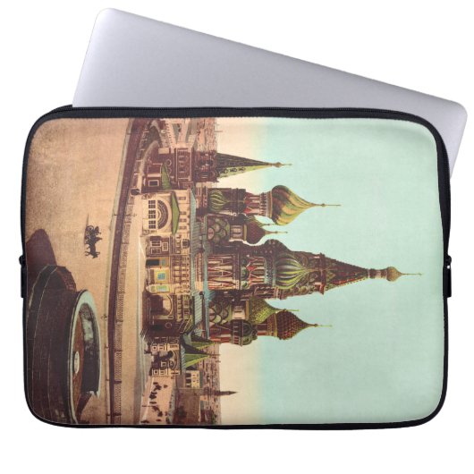 Kirche St. Basil, Roter Platz Moskau Laptopschutzhülle (Vorderseite)