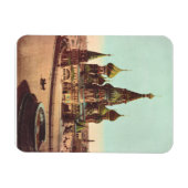 Kirche St. Basil, Roter Platz Moskau Magnet (Horizontal)