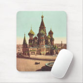 Kirche St. Basil, Roter Platz Moskau Mousepad (Mit Mouse)
