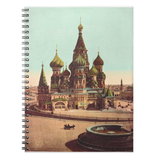 Kirche St. Basil, Roter Platz Moskau Notizblock (Vorderseite)