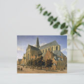 Kirche St. Bavo in Haarlem, 1666 Postkarte (Stehend Vorderseite)