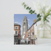 Kirche St. Botolph Postkarte (Stehend Vorderseite)