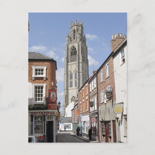 Kirche St. Botolph Postkarte (Vorderseite)