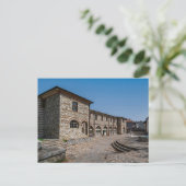 Kirche St. Dimitrija - Bitola, Mazedonien Postkarte (Stehend Vorderseite)