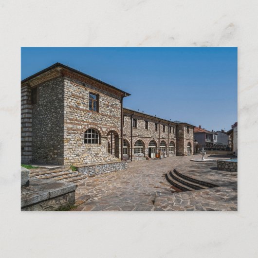 Kirche St. Dimitrija - Bitola, Mazedonien Postkarte (Vorderseite)