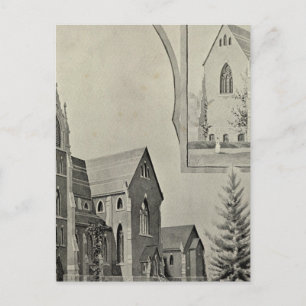 Kirche St. Francis, Naugatuck Postkarte
