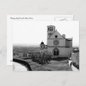 Kirche St. Francis von Assisi, Italien, Postcard Postkarte (Vorne/Hinten)