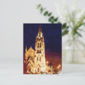 Kirche St. Francis Xavier St. Louis Watercolor Postkarte (Stehend Vorderseite)