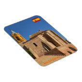 Kirche St. Georg, Palos de la Frontera in Spanien Magnet (Rechte Seite)
