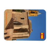 Kirche St. Georg, Palos de la Frontera in Spanien Magnet (Horizontal)
