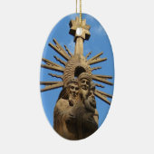 Kirche St. George Statue, Vilkija, LITAUEN Keramik Ornament (Rechts)