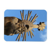 Kirche St. George Statue, Vilkija, LITAUEN — Magnet (Horizontal)