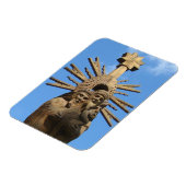 Kirche St. George Statue, Vilkija, LITAUEN — Magnet (Linke Seite)