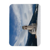 Kirche St. Jakob im rechteckigen Villnöss-Magneten Magnet (Vertikal)