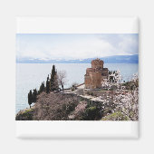 Kirche St. John bei Kaneo in Ohrid Magnet (Vorne)