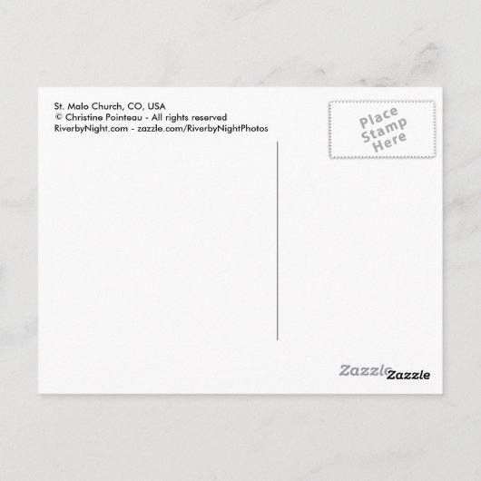 Kirche St. Malo - CO Postkarte (Rückseite)