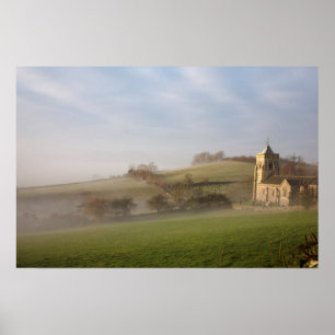 Kirche St. Mary Crosthwaite Poster