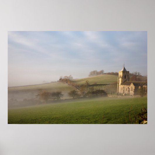 Kirche St. Mary Crosthwaite Poster (Vorne)