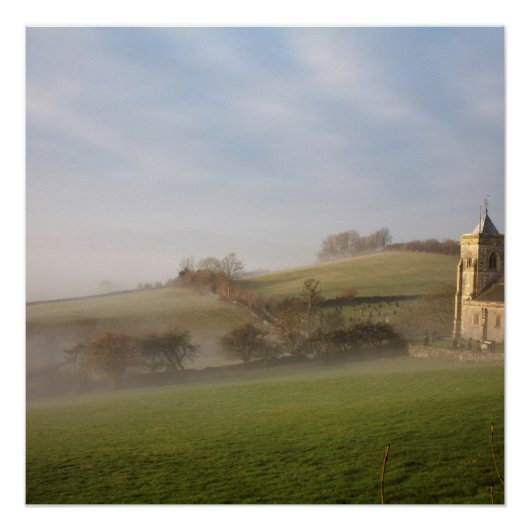 Kirche St. Mary Crosthwaite Poster (Vorderseite)