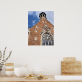 Kirche St. Mary Magdalene - Brüssel, Belgien Poster (Küche)