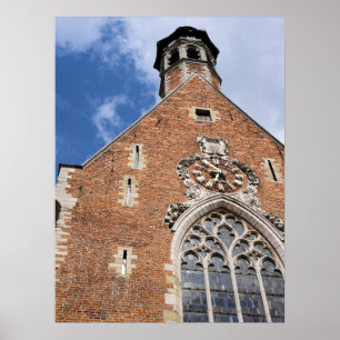 Kirche St. Mary Magdalene - Brüssel, Belgien Poster