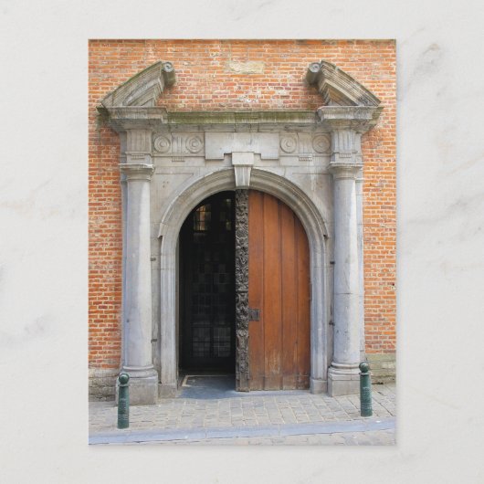 Kirche St. Mary Magdalene - Brüssel, Belgien Postkarte (Vorderseite)