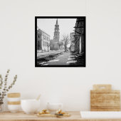 Kirche St. Michael in Charleston, SC 1865 Poster (Küche)