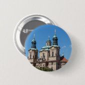 Kirche St. Nicolas in Prag Button (Vorne & Hinten)