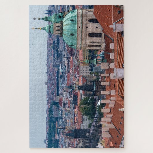 Kirche St. Nicolas und Dächer von Prag, Tschechisc Puzzle (Vertikal)