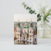 Kirche St. Nikolaus in Prag Postkarte (Stehend Vorderseite)