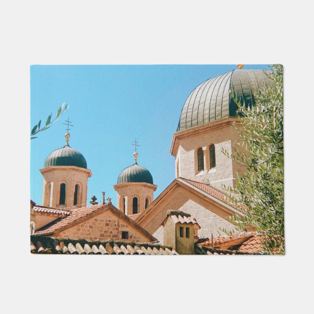 Kirche St. Nikolaus - Kotor - Montenegro Fußmatte (Vorderseite)