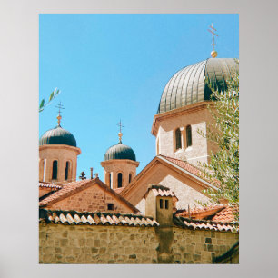 Kirche St. Nikolaus - Kotor - Montenegro Poster