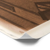 Kirche St. Nikolaus, Leipzig Poster (Ecke)