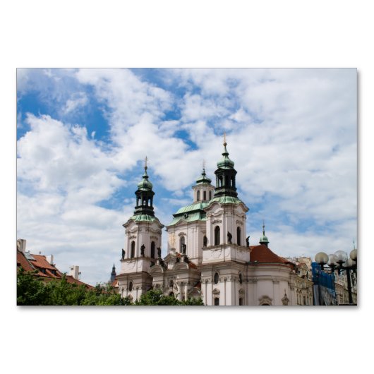 Kirche St. Nikolaus Tischnummer (Vorderseite)