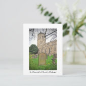 Kirche St. Oswald, Durham Postkarte (Stehend Vorderseite)