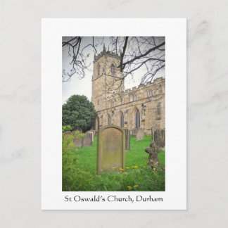 Kirche St. Oswald, Durham Postkarte