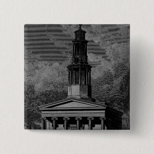 Kirche St. Pancrass, konfrontieren nach Westen Button (Vorderseite)