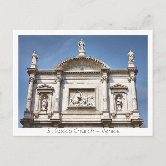 Kirche St. Rocco Postkarte (Vorderseite)