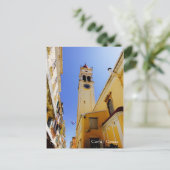 Kirche St. Spyridon, Korfu, Griechenland Postkarte (Stehend Vorderseite)