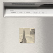 Kirche St. Theresa, Nebraska Magnet (In Situ (Geschirrspüler))