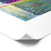 Kirche St. Wolfgang am Attersee in Unterach Poster (Ecke)