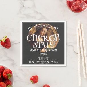 Kirche Staat und Heiliges Römisches Reich Serviette