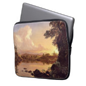 Kirche - Szene auf der Catskill-Bucht, Laptopschutzhülle (Vorderseite Links)