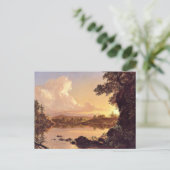 Kirche - Szene auf der Catskill-Bucht, Postkarte (Stehend Vorderseite)