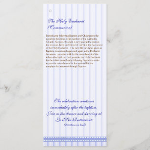 Kirche-Taufe-Programm der Seiten-5/5 Programm