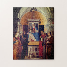 Kirche Taufen Vintag Mittelalterliche Kunst Puzzle