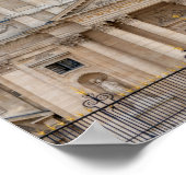 Kirche und Armeekrankenhaus Val de Grace in Paris Poster (Ecke)