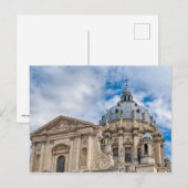 Kirche und Armeekrankenhaus Val de Grace in Paris Postkarte (Vorne/Hinten)