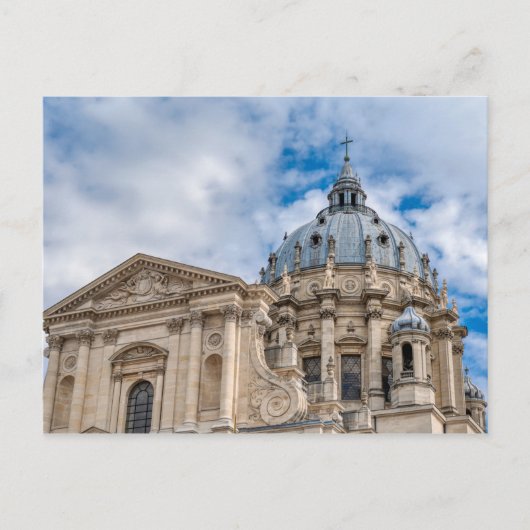 Kirche und Armeekrankenhaus Val de Grace in Paris Postkarte (Vorderseite)