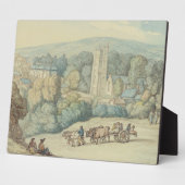 Kirche und Dorf St. Cue, Cornwall, c.181 Fotoplatte (Seite)